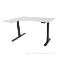 Factory High Power Motor Adjustable L Shape Desk